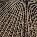 Rattan Round Wood Coffee Table - image 5