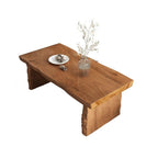 No Splicing Natural Wood Coffee Table - image 1