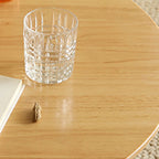 Rattan Mid-century Round Coffee Table - image 5
