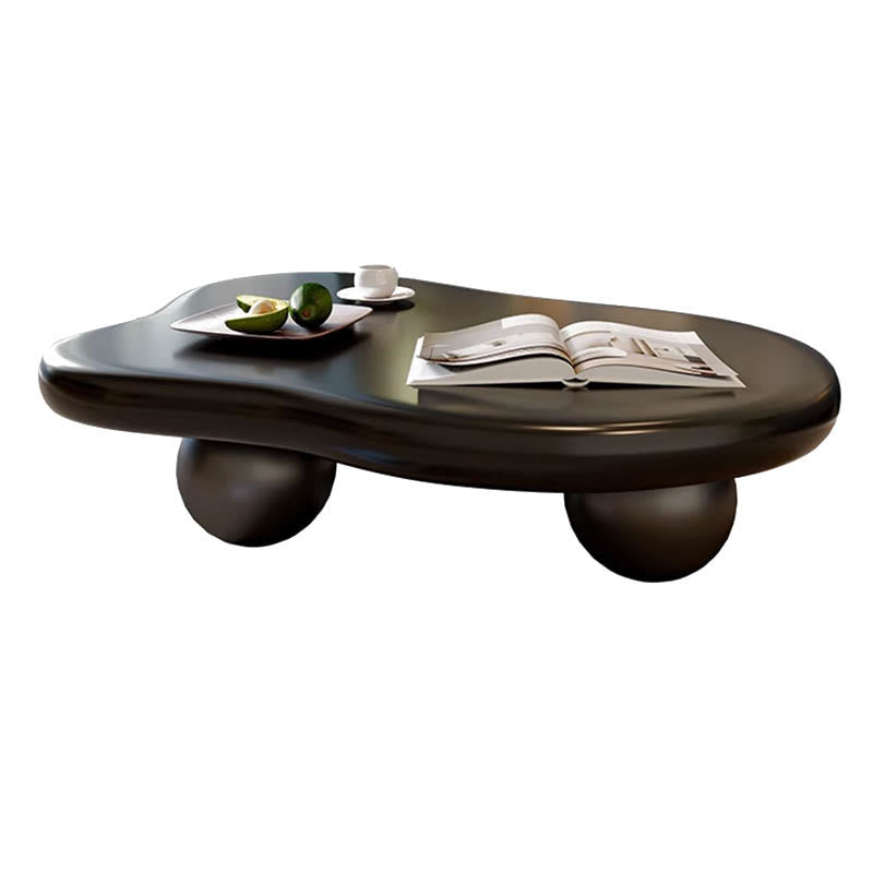 Black Cloud Round Edge Coffee Table - image 1