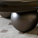 Black Cloud Round Edge Coffee Table - image 4