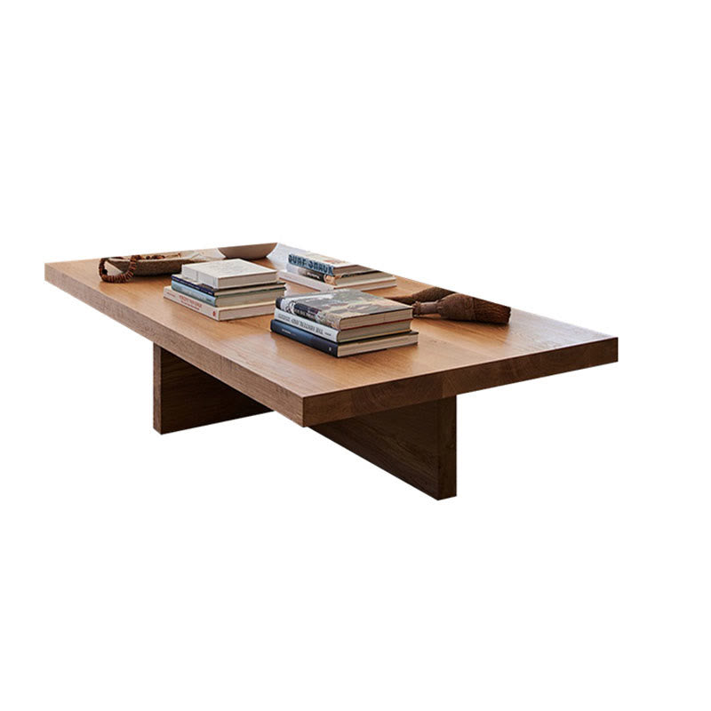 Simple Ash Wood Square Coffee Table - image 1