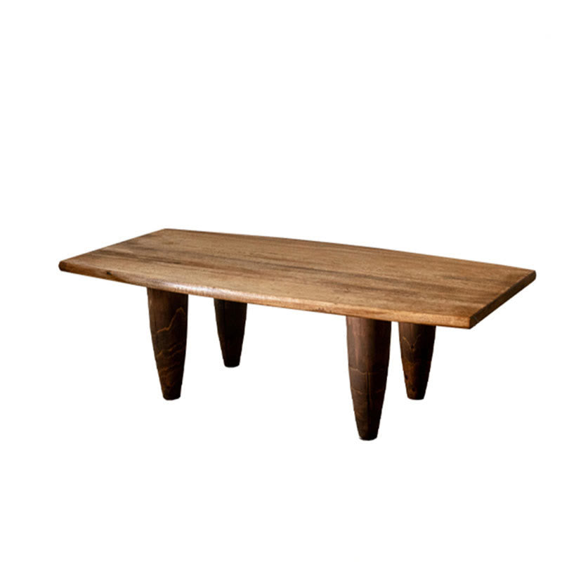 Simple Ash Wood Square Coffee Table