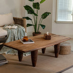 Simple Ash Wood Square Coffee Table - image 0