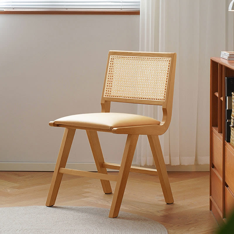 2x/4x/6x Mid-Century Rattan Farmhouse Dining Chairs