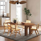 2x/4x/6x Mid-Century Rattan Farmhouse Dining Chairs - image 2