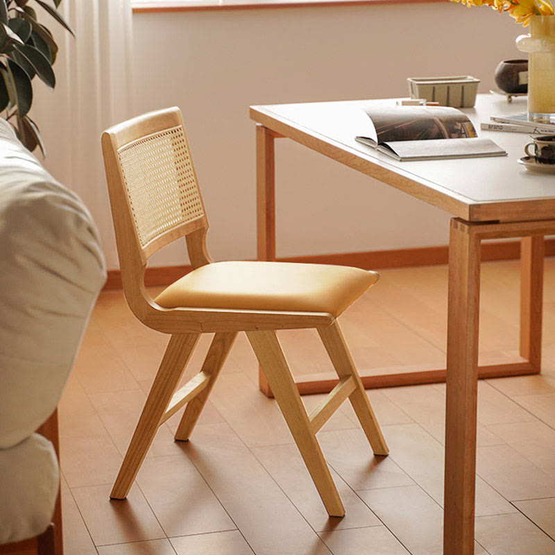 2x/4x/6x Mid-Century Rattan Farmhouse Dining Chairs - image 4