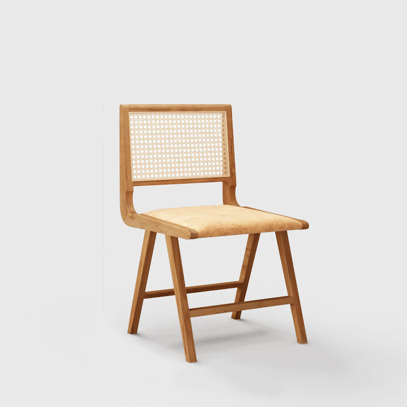 2x/4x/6x Mid-Century Rattan Farmhouse Dining Chairs