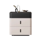 Premium Saddle Leather Rounded Edges Nightstand - image 1