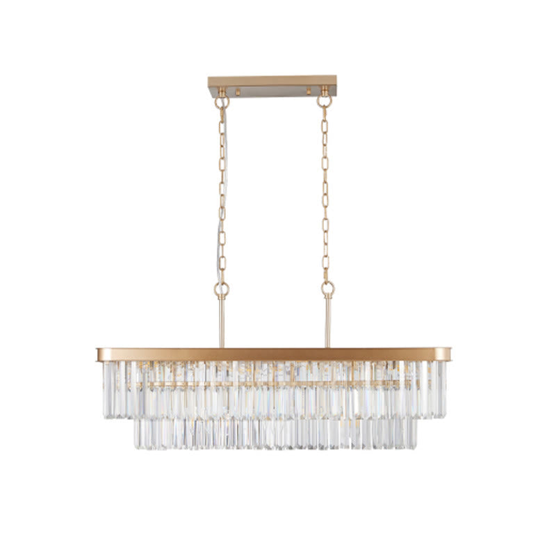 Modern Golden Industrial Crystal Lights - image 1