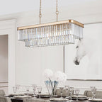 Modern Golden Industrial Crystal Lights - image 2