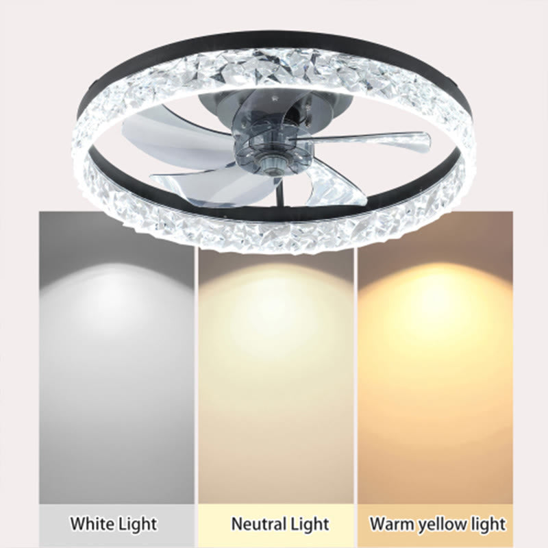Ceiling Fan With Lights Dimmable Led  - image 2
