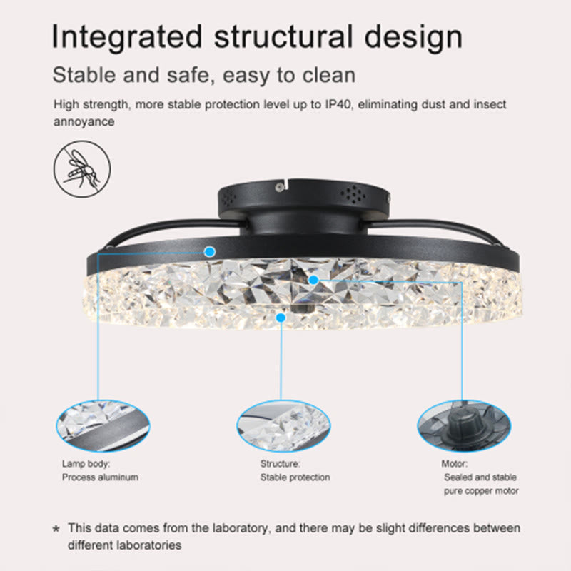 Ceiling Fan With Lights Dimmable Led