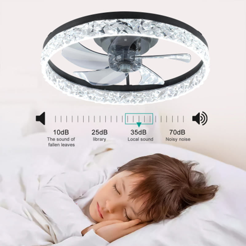 Ceiling Fan With Lights Dimmable Led  - image 4