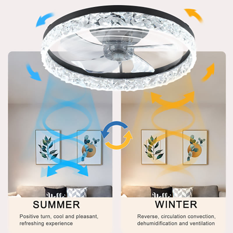 Ceiling Fan With Lights Dimmable Led  - image 7