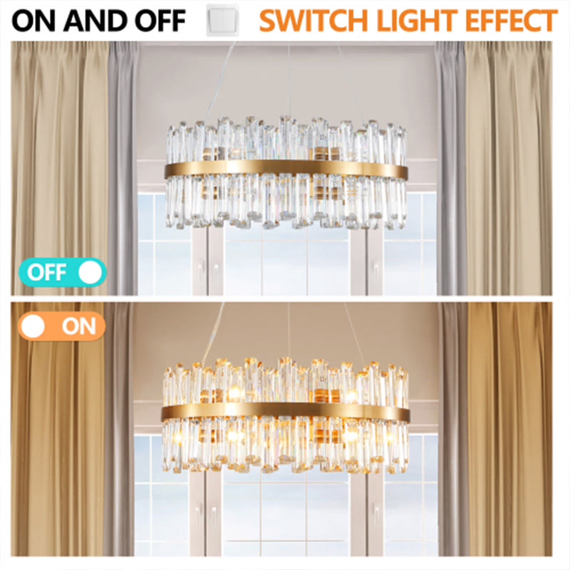 Crystal Chandeliers  Living Room Decorative Lights - image 11