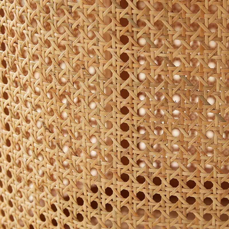 Rattan Solid Wood Round Storage Side Table - image 10