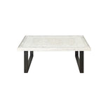 Solid Wood Vintage Carved Coffee Table - image 3