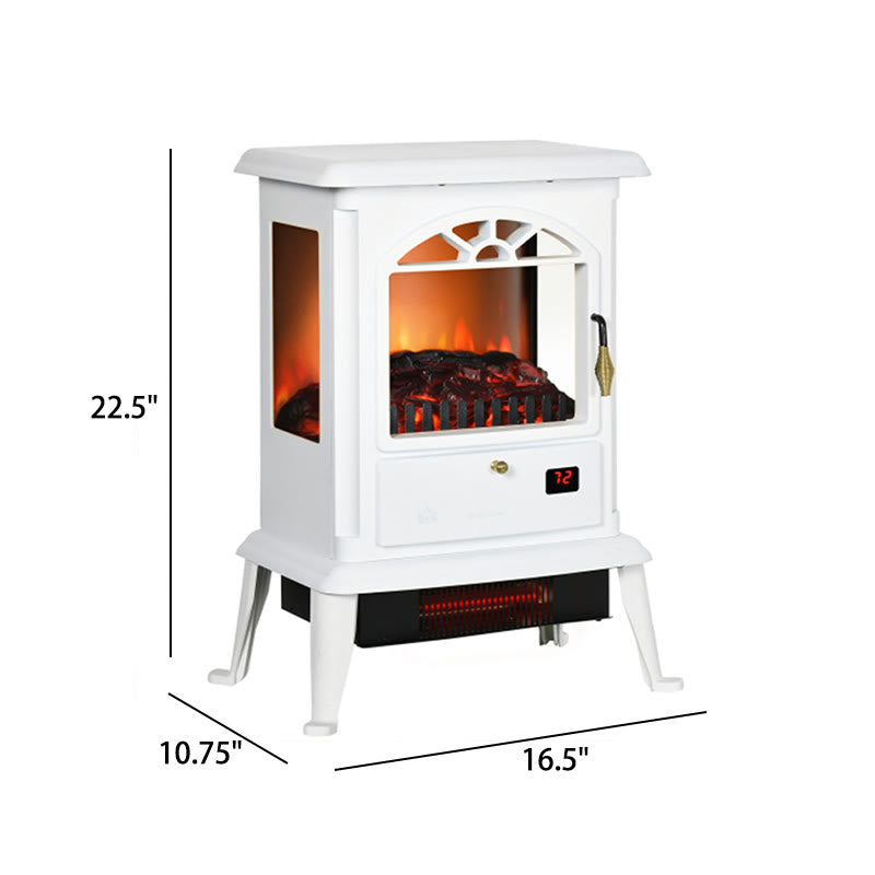 Electric Infrared Freestanding Fireplace Heater