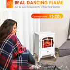 Tempered Glass Freestanding Electric Fire Place - image 3