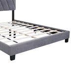 Modern Queen Size Adjustable Upholstered Bed - image 9