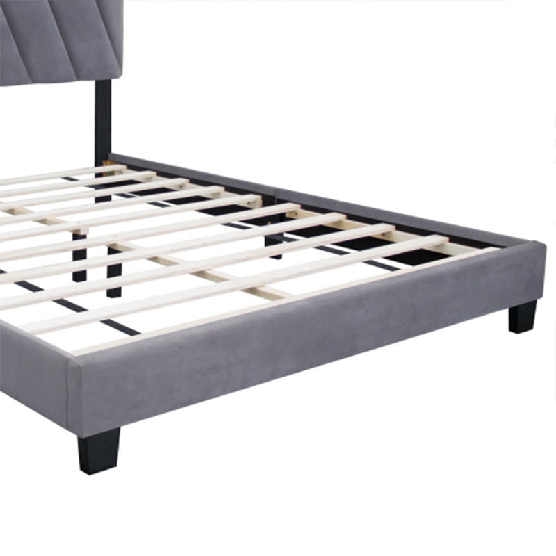 Modern Queen Size Adjustable Upholstered Bed - image 9