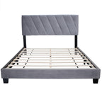 Modern Queen Size Adjustable Upholstered Bed - image 1