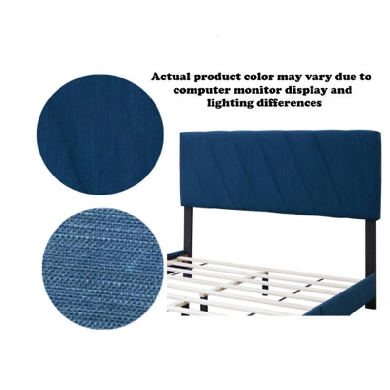 Modern Queen Size Adjustable Upholstered Bed - image 10
