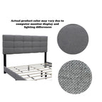 Queen Adjustable Linen Upholstered Bed Frame - image 11