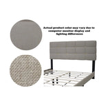 Queen Adjustable Linen Upholstered Bed Frame - image 10