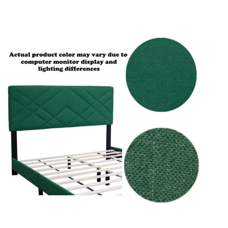 Queen Size Bed Frame With Adjustable Headboard - image 14