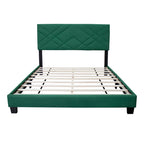 Queen Size Bed Frame With Adjustable Headboard - image 1