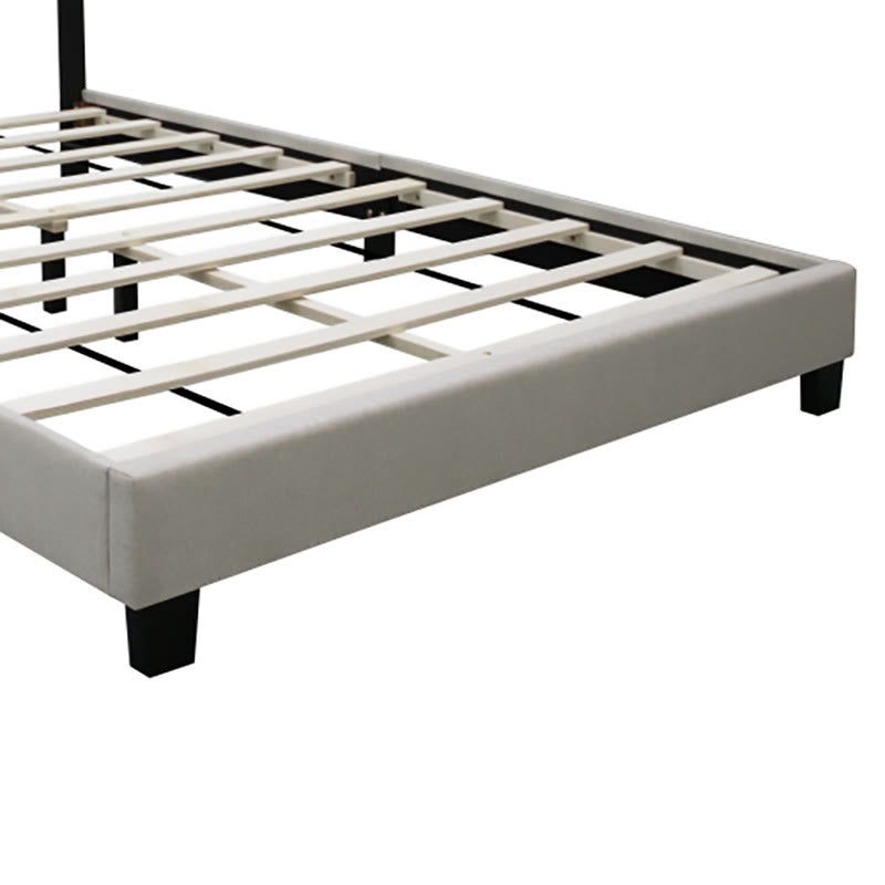 Queen Bed Frame With Adjustable Headboard - image 8