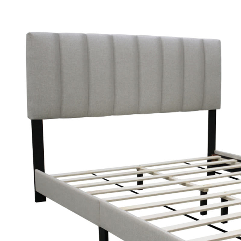 Queen Bed Frame With Adjustable Headboard