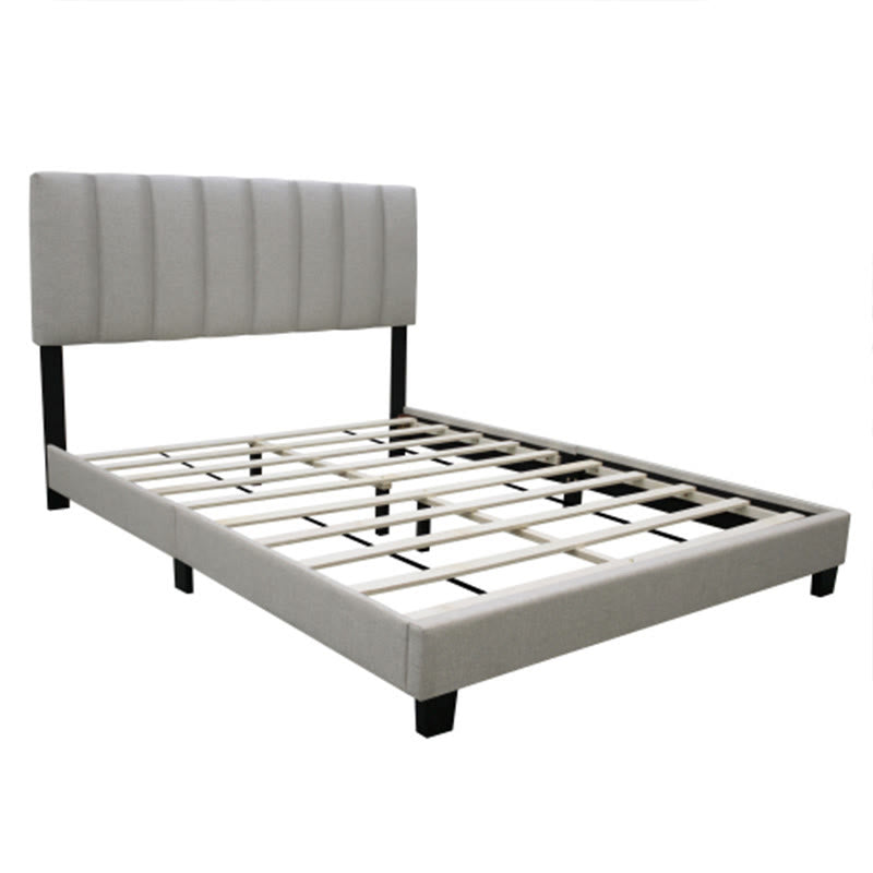 Queen Bed Frame With Adjustable Headboard