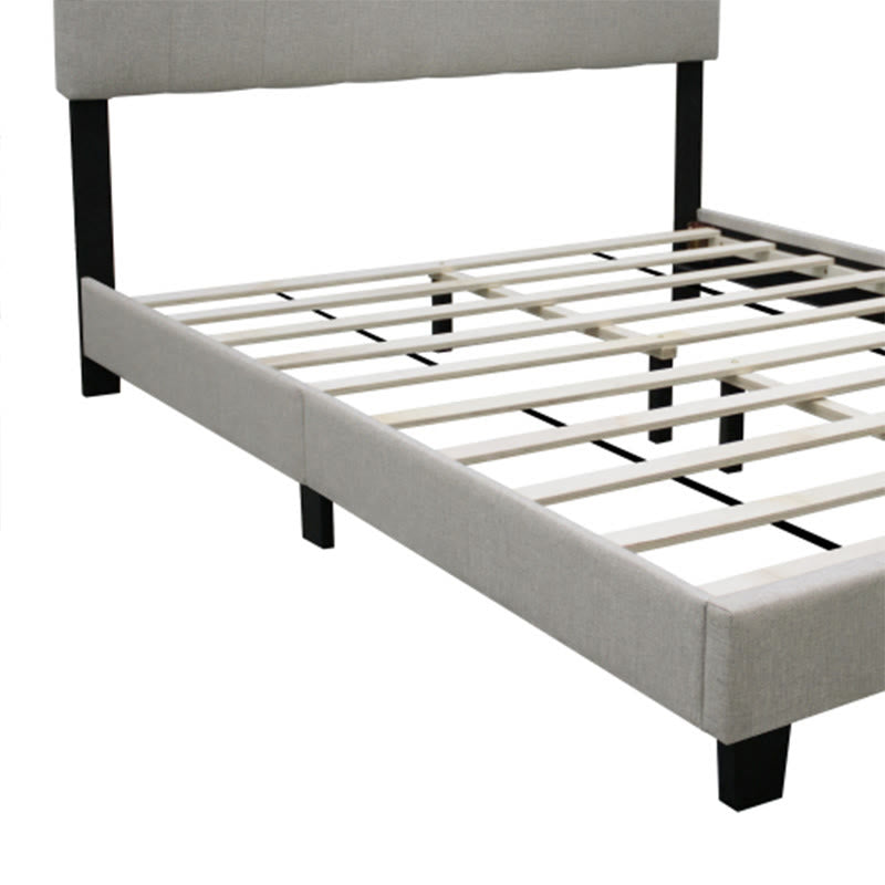 Queen Bed Frame With Adjustable Headboard