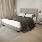 Queen Bed Frame With Adjustable Headboard - image 0