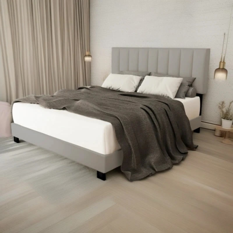 Queen Bed Frame With Adjustable Headboard - image 0
