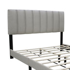 Queen Bed Frame With Adjustable Headboard - image 9