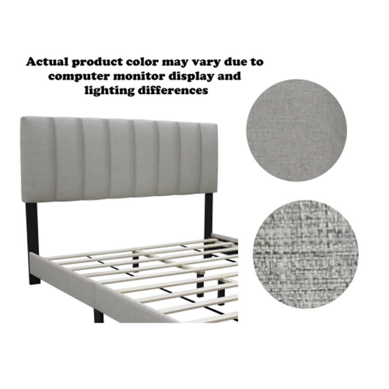 Queen Bed Frame With Adjustable Headboard - image 10