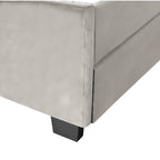 Modern Grey Queen Bunk Bed With Drawers - image 10