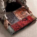 Vintage Patchwork Anti-slip Area Rug - image 7