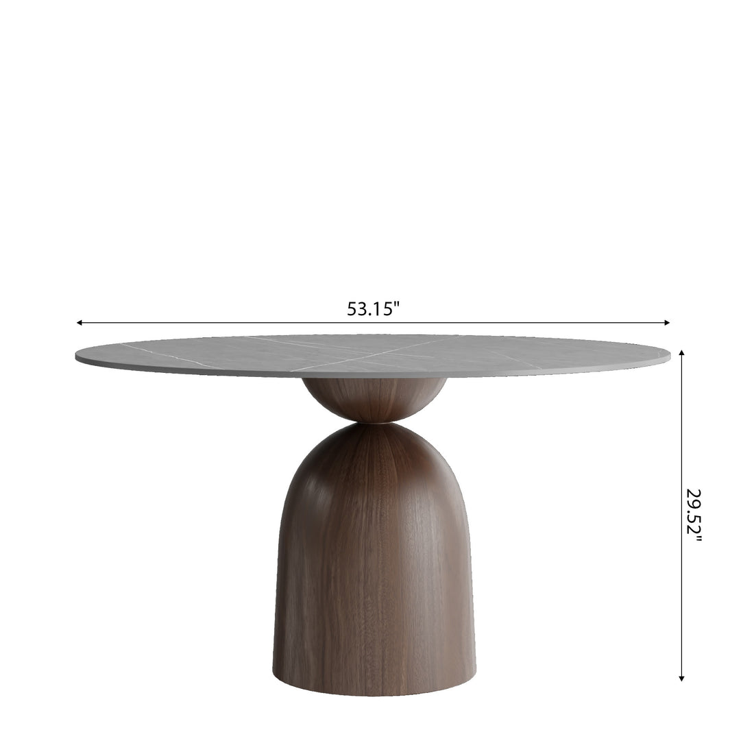 Modern Stone Top Dining Table