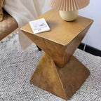 Vintage Antique Wood Finish Side Table - image 1