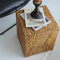 Special Pattern Square Side Table - Wood - image 0