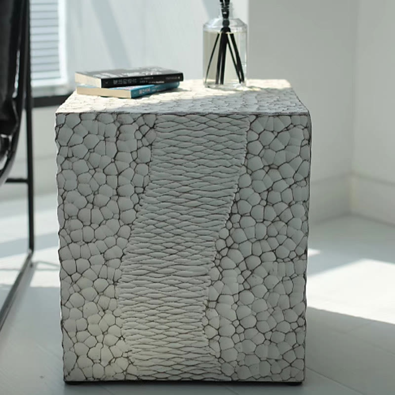 Special Pattern Square Side Table