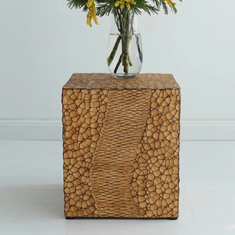 Special Pattern Square Side Table