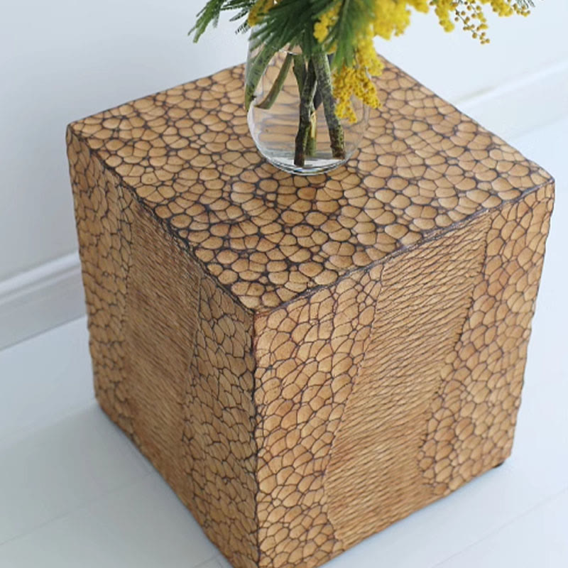 Special Pattern Square Side Table