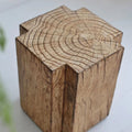 Imitation Tree Ring Side Table