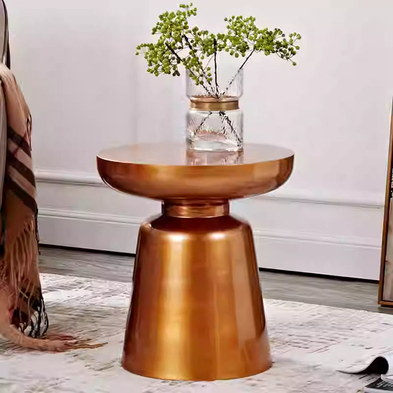 Modern Removable Mental Side Table - Copper - image 0
